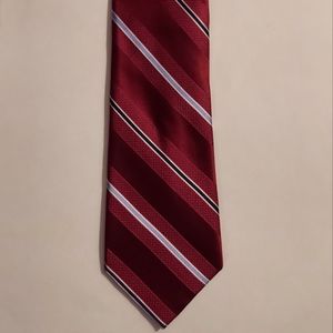Vintage Forsyth hand sewn finest silk striped tie